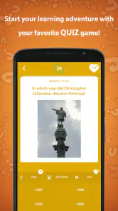 Trivia quiz de historia screenshot