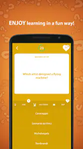 Trivia quiz de historia screenshot