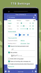 TTS: lee en voz alta libros screenshot