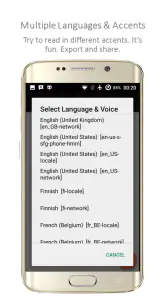 TTSReader Pro - Text To Speech screenshot