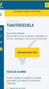 TuAutoescuela.net screenshot