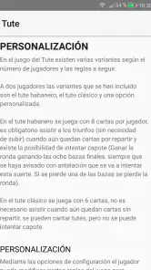 Tute screenshot