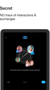 twinme - mensajería privada screenshot