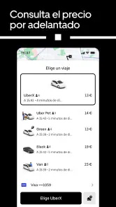 Uber: Viaja en tu ciudad screenshot