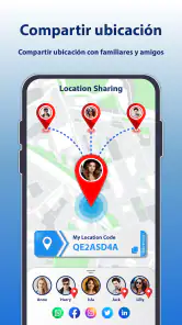 Ubicación del número teléfono screenshot