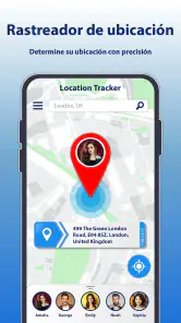 Ubicación del número teléfono screenshot