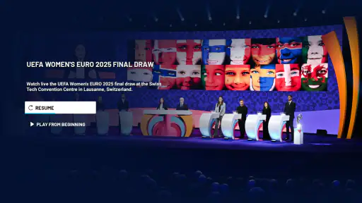 UEFA.tv screenshot
