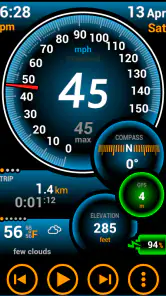 Ulysse Speedometer Pro screenshot