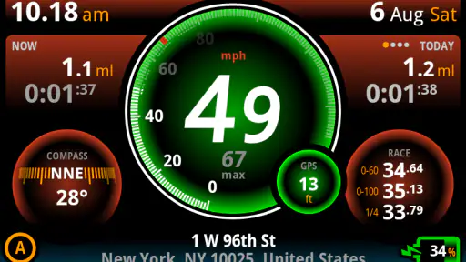 Ulysse Speedometer Pro screenshot