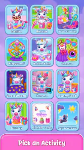 Unicorn World: Daycare & Salon screenshot