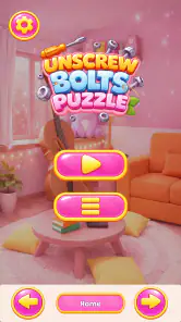Unscrew Bolts Puzzle screenshot