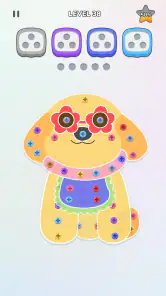 Unscrew Nuts Sort: Pin Puzzle screenshot