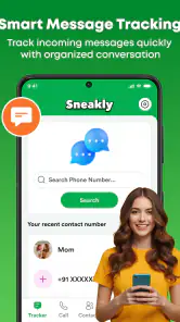 Unseen Chat & Track: Sneakly screenshot