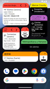UnWX (Avisos Meteorológicos) screenshot