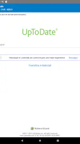 UpToDate screenshot