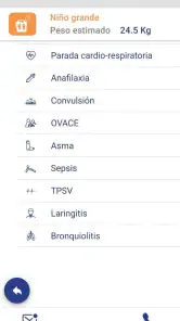 Urgencias Pediatria GIDEP-WEST screenshot