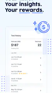 UserTesting screenshot