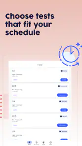 UserTesting screenshot
