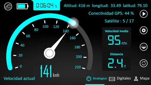 velocimetro gps - Odometer screenshot