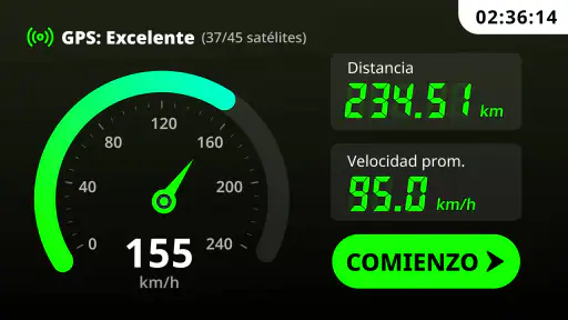 Velocímetro GPS - Odômetro app screenshot
