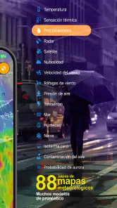 Ventusky: El Tiempo & Radar screenshot