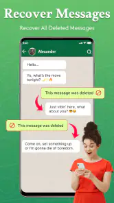 ver mensajes eliminados screenshot