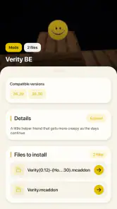 Verity Mod for Minecraft PE screenshot