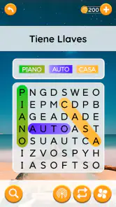 Viaje Palabras: Sopa de Letras screenshot