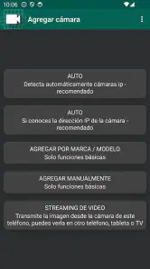 Visor de cámara IP WiFi screenshot