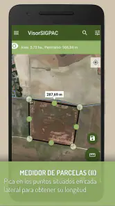 VisorSIGPAC - Libreta de campo screenshot