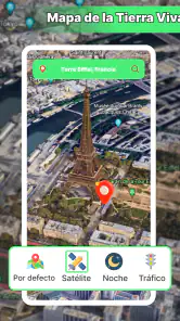 Vista Satelital Mapa Tierra screenshot