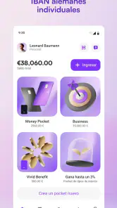 Vivid Business y Personal screenshot
