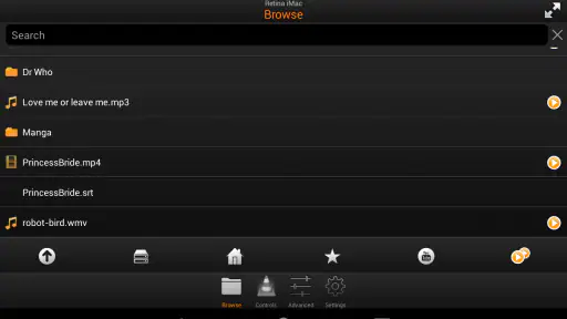 VLC Remote screenshot