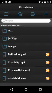 VLC Streamer screenshot