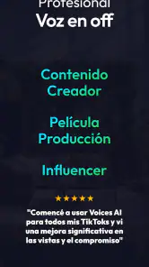 Voices AI: Cambiador de Voz screenshot