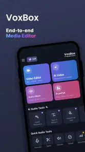 VoxBox:Editor Video y Audio IA screenshot