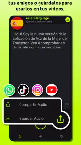 Voz de la Mujer del Traductor screenshot