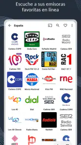 VRadio - Emisoras en línea screenshot