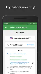 Wabi - Número teléfono virtual screenshot