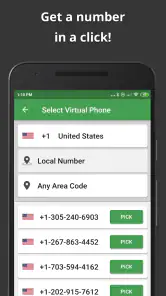 Wabi - Número teléfono virtual screenshot