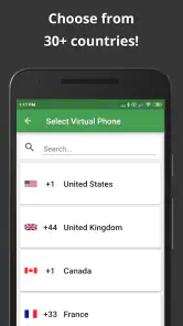 Wabi - Número teléfono virtual screenshot