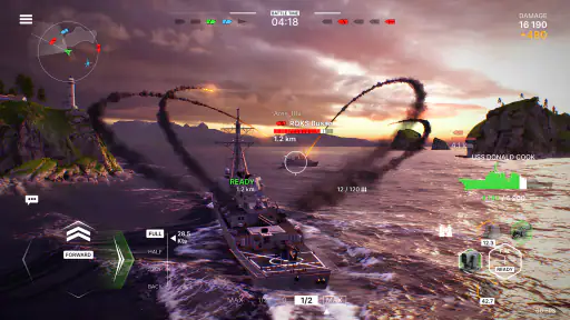 Warships Mobile 2: armada screenshot