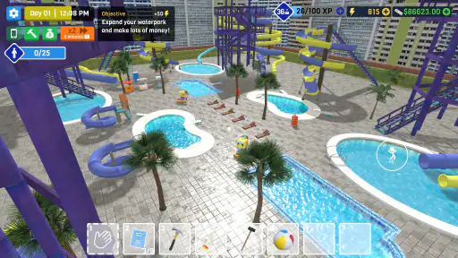 Waterpark Owner Simulator screenshot