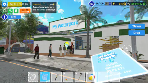 Waterpark Owner Simulator screenshot