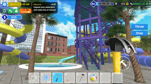 Waterpark Owner Simulator screenshot
