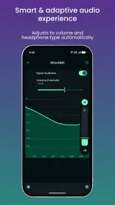Wavelet: headphone equalizer screenshot