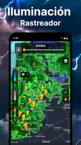 Weather forecast: Live Radar screenshot