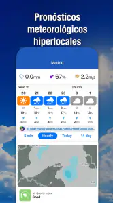Weathernews El tiempo screenshot
