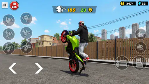 Wheelie Boy: Moto Street Life screenshot