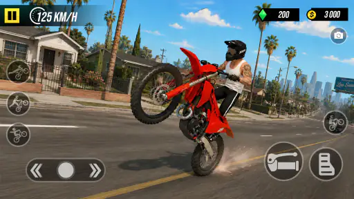 Wheelie King: Bike Stunt screenshot